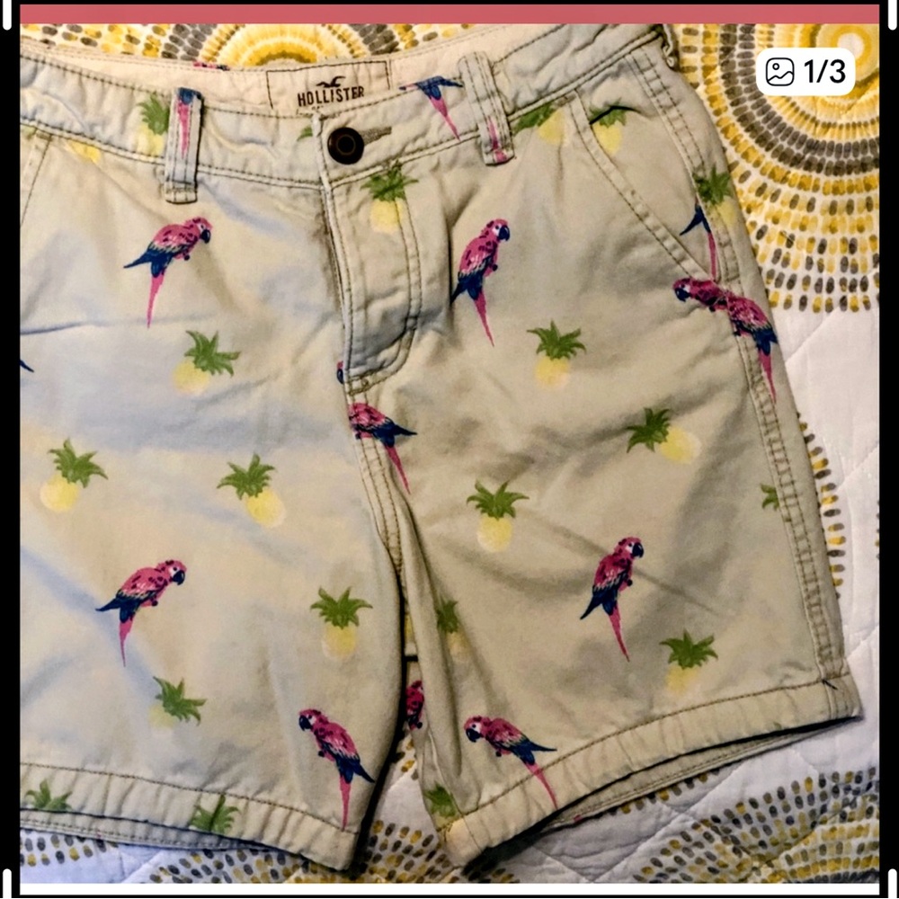 Hollister Beach Prep Shorts - Picture 1 of 3